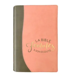 Bible “Femmes à son écoute” souple pamplemousse